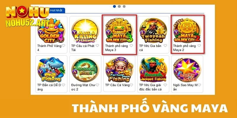 Game Thành Phố Vàng Maya 3